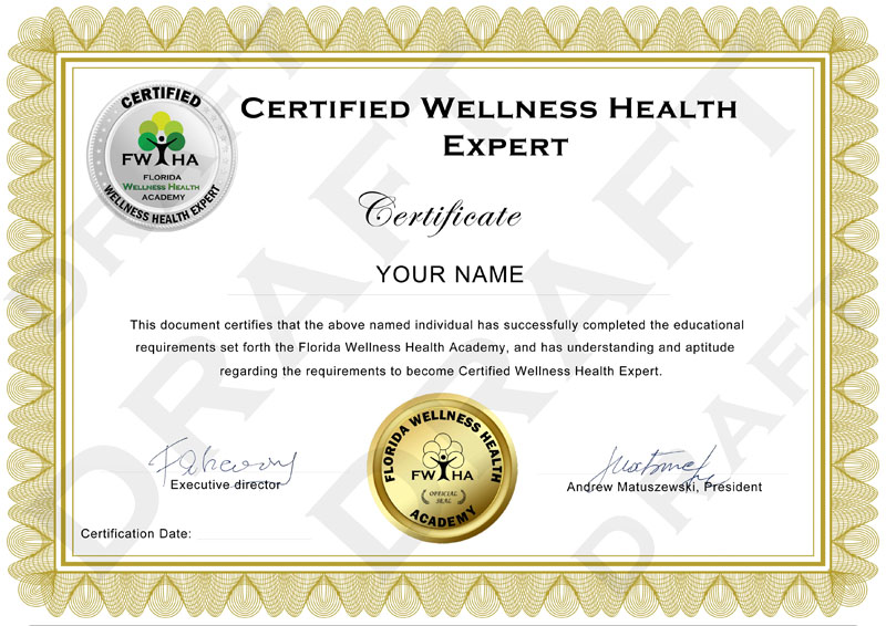 WELLNESS HEALTH COACH CERTIFICATION COURSE | Florida Wellness Health Academy