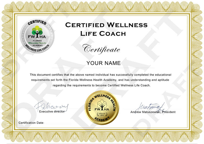 Arriba 43+ imagen wellness coach credentials
